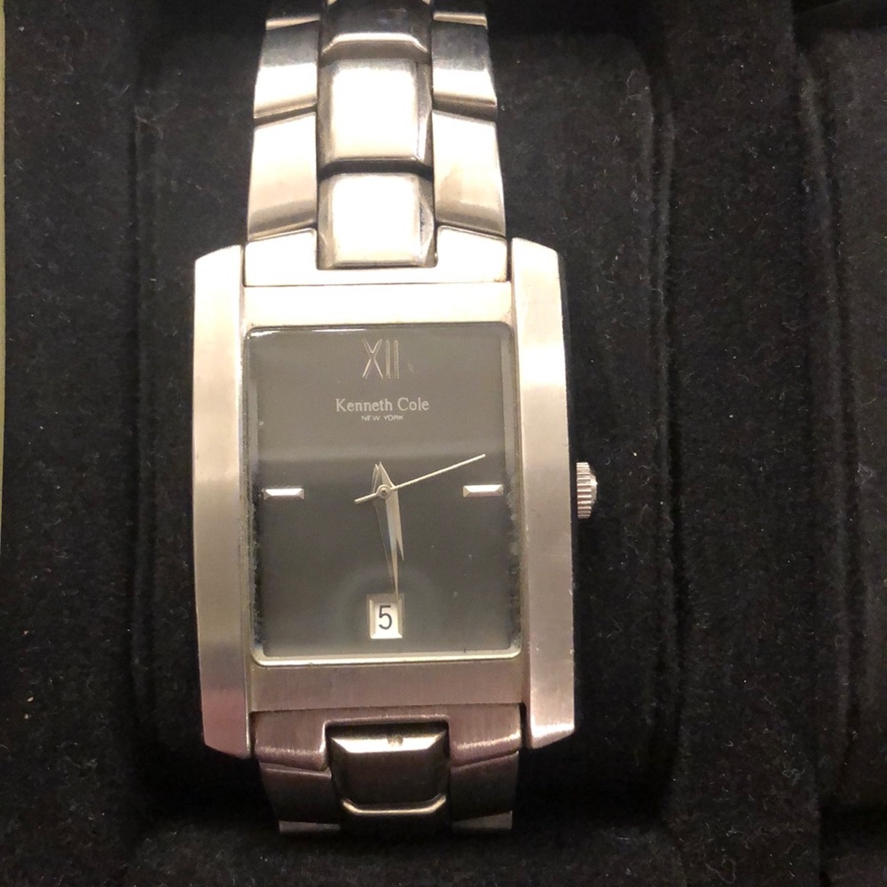 Kenneth Cole Reaction Stainless Steel Watch - Picture 1 of 11